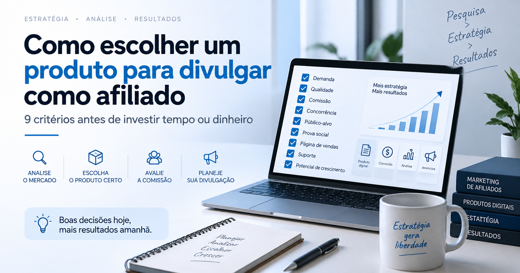 Como escolher um produto para divulgar como afiliado