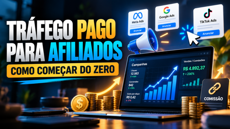 Tráfego pago para afiliados iniciantes