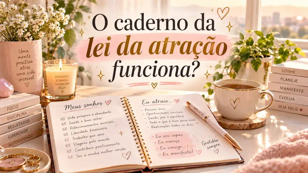 o caderno da lei da atração funciona?