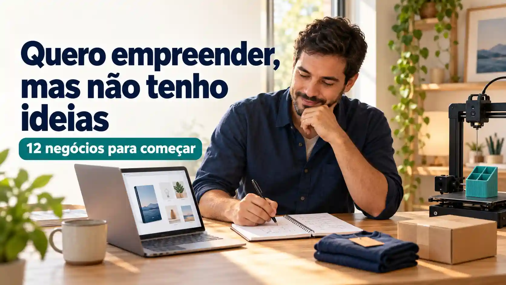 quero empreender mas não tenho ideias - 12 negócios
